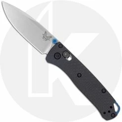 Benchmade Knives Benchmade Mini Bugout 533-3 Knife - Satin S90V Drop Point - Carbon Fiber - AXIS Lock Folder - USA Made