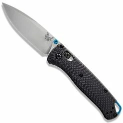 Benchmade Knives Benchmade Bugout 535-3 Knife - Satin S90V Drop Point - Carbon Fiber - AXIS Lock Folder - USA Made