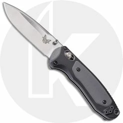 Benchmade Knives Benchmade 595 Mini Boost Knife Drop Point AXIS Assist Folder Dual Durometer Handle