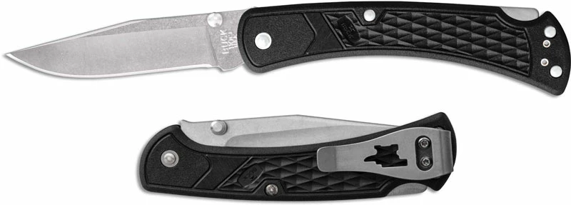 Buck Knives Buck 110 Slim Select EDC 0110BKS1 Clip Point Blade Black GFN Lock Back Folder Made In USA 4 Buck Knives Buck 110 Slim Select EDC 0110BKS1 Clip Point Blade Black GFN Lock Back Folder Made In USA - Image 2