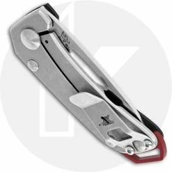 Buck Knives Buck 417 Budgie Knife 0417BKS - Compact EDC - Satin S35VN Drop Point - Black G10 / Stainless Steel - Frame Lock - USA Made 7 Buck Knives Buck 417 Budgie Knife 0417BKS - Compact EDC - Satin S35VN Drop Point - Black G10 / Stainless Steel - Frame Lock - USA Made -knifecenter shop BU 417BKS CLOSED BACK