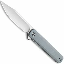 CIVIVI Knives CIVIVI Chronic Knife C917A - Satin Clip Point - Gray G10 - Liner Lock Flipper Folder