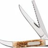 Case Knives Case Fishing Knife 10726 Amber Bone 620094FSS -knifecenter shop CA 10726