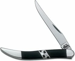 Case Knives Case Small Texas Toothpick Knife 1117 - Exotic Jet - EX10096SS - Discontinued - BNIB