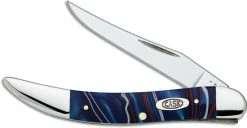 Case Knives Case Small Texas Toothpick Knife, Kirinite Patriot, CA-11202