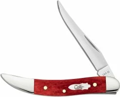 Case Knives Case Small Texas Toothpick Knife 11323 - Smooth Old Red Bone - 610096SS