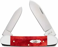 Case Knives Case Canoe Knife 11326 - Smooth Old Red Bone - 62131SS