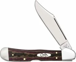 Case Knives Case CopperLock Knife 13624 Rustic Red Richlite 101549LSS