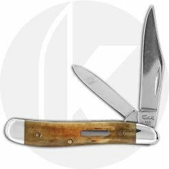 Case Knives Case Peanut Knife 01970 - Limited Edition I - Smooth Antique Bone - 6220SS - Discontinued - BNIB