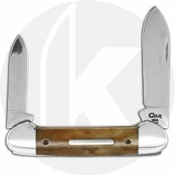 Case Knives Case Canoe Knife 01974 - Limited Edition I - Smooth Antique Bone - 62131SS - Discontinued - BNIB