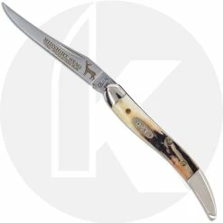 Case Knives Case Small Texas Toothpick Knife 02174 - Midnight Stag - First Production Run - M510096SS - Discontinued - BNIB