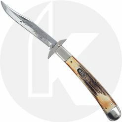 Case Knives Case Jaguar Knife 02275 - Burnt Stag - 5151 SAB - Discontinued - BNIB