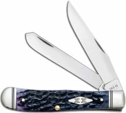 Case Knives Case Trapper Knife 31620 Purple Bone 6254SS