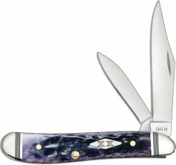 Case Knives Case Peanut Knife 31623 Purple Bone 6220SS