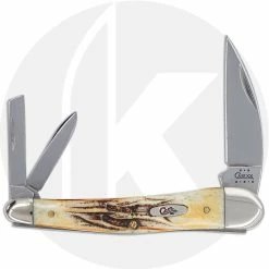 Case Knives Case Seahorse Whittler 03572 - BoneStag - 6.5355WHSS - Discontinued - BNIB