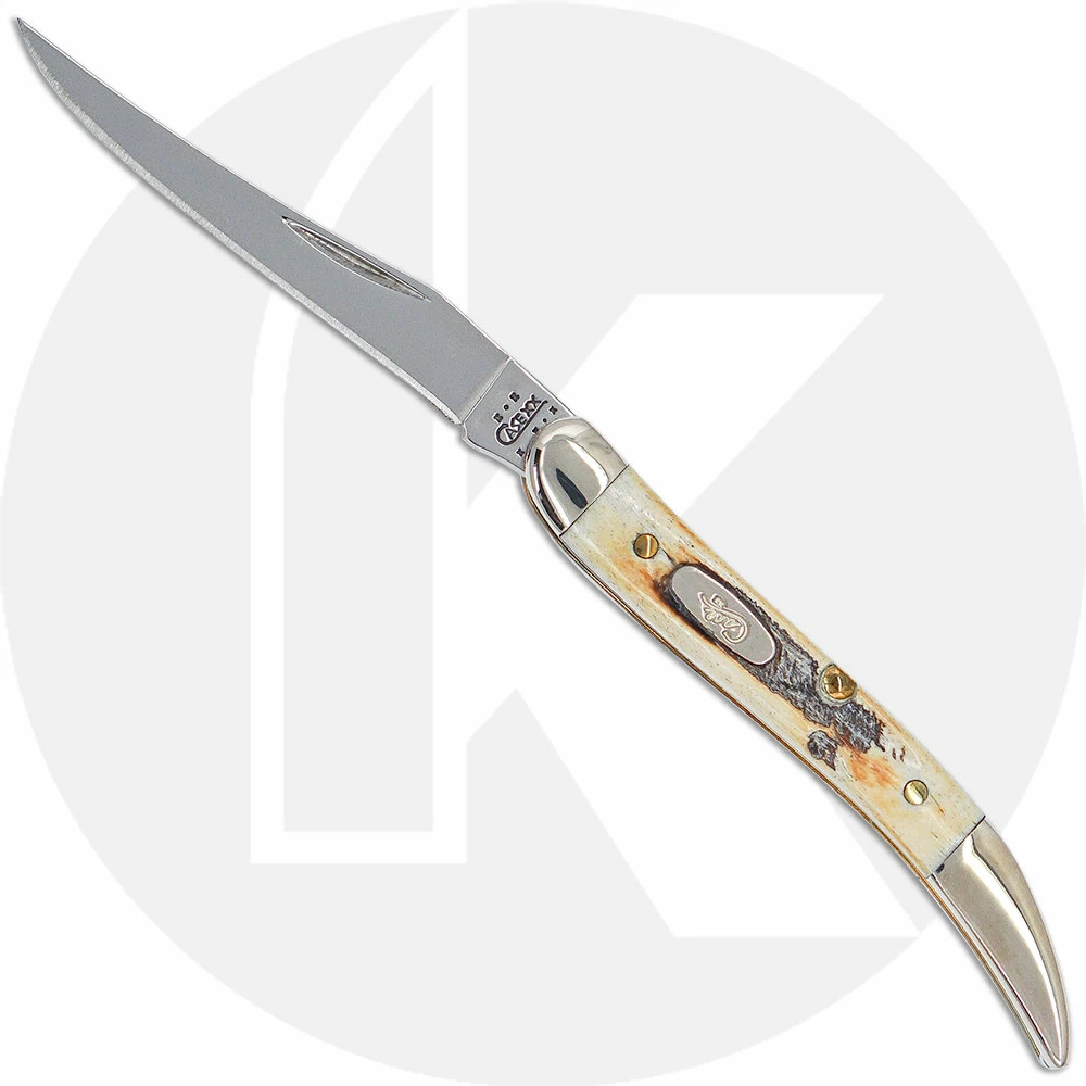 Case Knives Case Small Texas Toothpick Knife 03575 - BoneStag - 6.510096SS - Discontinued - BNIB 3 Case Knives Case Small Texas Toothpick Knife 03575 - BoneStag - 6.510096SS - Discontinued - BNIB