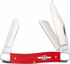 Case Knives Case Stockman Knife 45401 Smooth Red G10 10347SS
