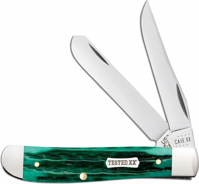Case Knives Case Mini Trapper Knife 48948 - Jade Bone - 6207SS 3 Case Knives Case Mini Trapper Knife 48948 - Jade Bone - 6207SS