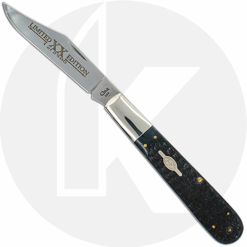 Case Knives Case Grandaddy Barlow Knife 04976 - Limited Edition IV - Pitch Black Bone - 6143SS - Discontinued - BNIB 3 Case Knives Case Grandaddy Barlow Knife 04976 - Limited Edition IV - Pitch Black Bone - 6143SS - Discontinued - BNIB