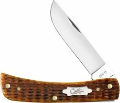 Case Knives Case Sod Buster Jr Knife 52829 - Jigged Antique Bone - 6137SS