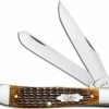 Case Knives Case Trapper Knife 52832 Jigged Antique Bone 6254SS 1 Case Knives Case Trapper Knife 52832 Jigged Antique Bone 6254SS -knifecenter shop CA 52832