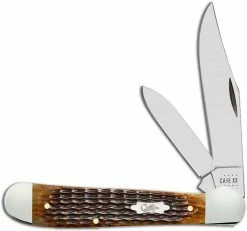 Case Knives Case Copperhead Knife 52833 Jigged Antique Bone 6249SS