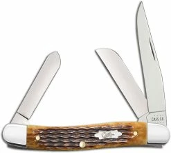 Case Knives Case Medium Stockman Knife 52834 Jigged Antique Bone 6318SS