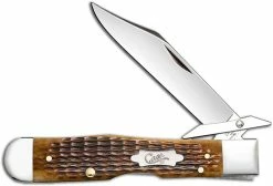 Case Knives Case Cheetah Knife 52836 Jigged Antique Bone 6111 1 / 2LSS