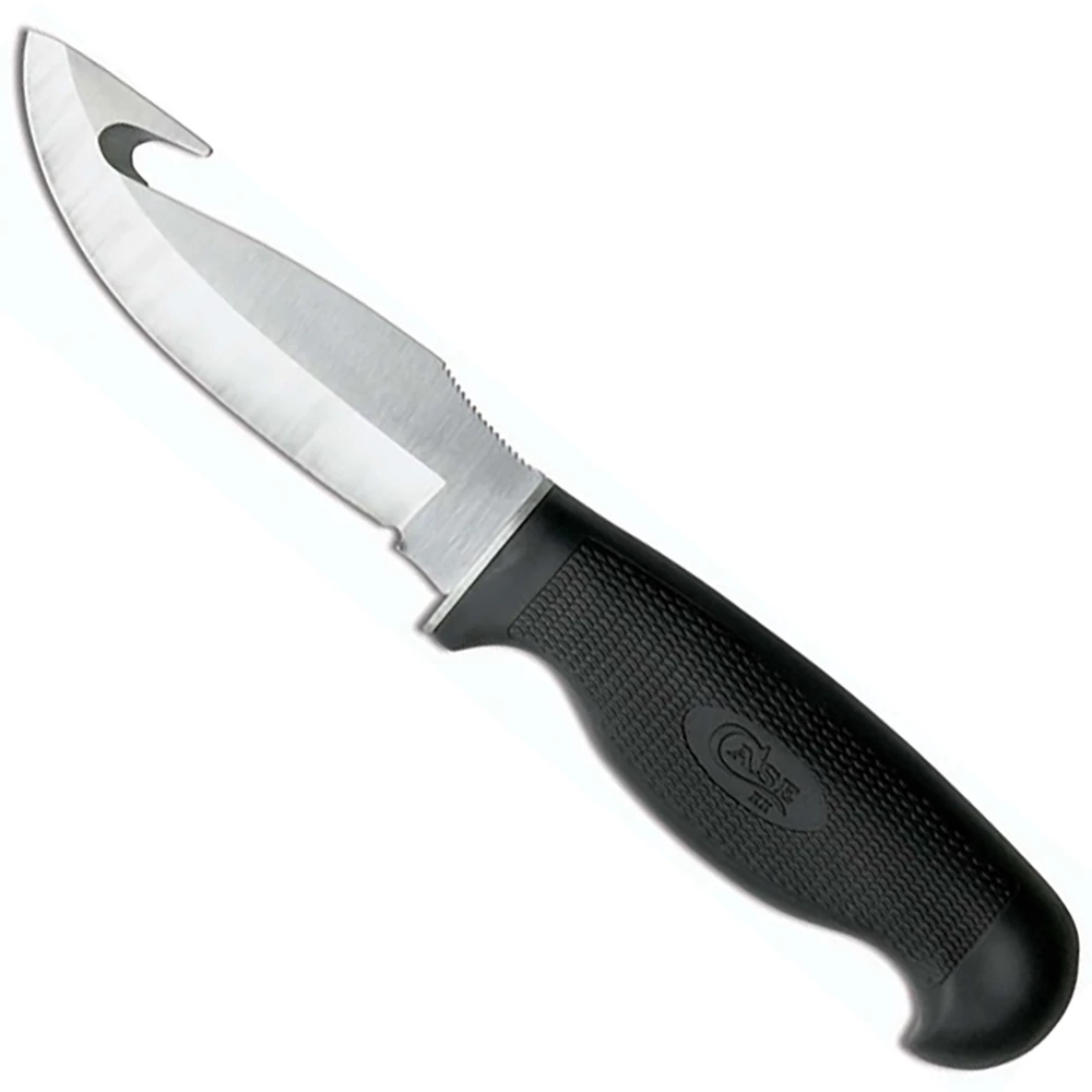 Case Knives: Case Hunting Knife, 4" Gut Hook Blade With Lightweight Handle, CA-532 3 Case Knives: Case Hunting Knife, 4" Gut Hook Blade With Lightweight Handle, CA-532