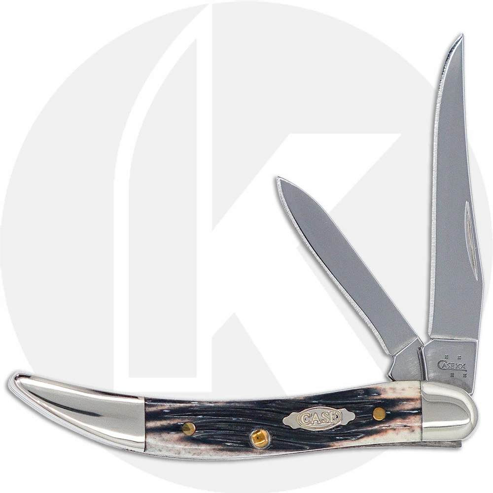 Case Knives Case Small Texas Toothpick 05612 - Old Black Bone - 620096SS - Discontinued - BNIB 3 Case Knives Case Small Texas Toothpick 05612 - Old Black Bone - 620096SS - Discontinued - BNIB