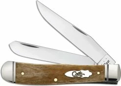Case Knives Case Trapper Knife, Smooth Antique Bone, CA-58182