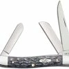 Case Knives Case Medium Stockman Knife 58413 Pocket Worn Gray Bone CV 6318CV -knifecenter shop CA 58413