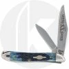 Case Knives Case Peanut Knife 05970 - Limited Edition V - Jigged Navy Blue Bone - 6220SS - Discontinued - BNIB 2 Case Knives Case Peanut Knife 05970 - Limited Edition V - Jigged Navy Blue Bone - 6220SS - Discontinued - BNIB -knifecenter shop CA 5970 FRONT