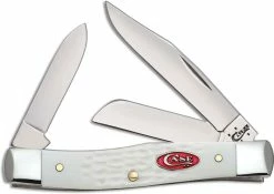 Case Knives Case Medium Stockman Knife 60184 White Synthetic SparXX 63032SS