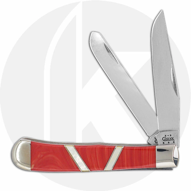 Case Knives Case Trapper Knife 06406 - Exotic Spiny Oyster - EX254SS - Discontinued - BNIB 3 Case Knives Case Trapper Knife 06406 - Exotic Spiny Oyster - EX254SS - Discontinued - BNIB