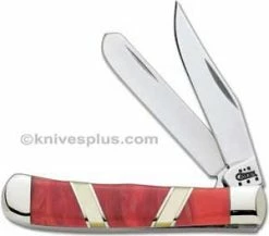 Case Knives Case Tiny Trapper Knife 06408 - Exotic Spiny Oyster - EX2154SS - Discontinued - BNIB