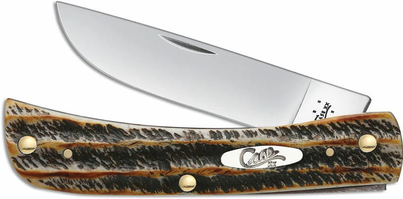 Case Knives Case Sod Buster Jr Knife, BoneStag, CA-65310 3 Case Knives Case Sod Buster Jr Knife, BoneStag, CA-65310