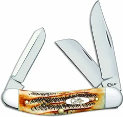 Case Knives Case Sowbelly Knife 65313 BoneStag TB6.5339SS