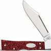 Case Knives Case Mini CopperLock Knife 67003 - Ruby Stardust Kirinite - 101749LSS 2 Case Knives Case Mini CopperLock Knife 67003 - Ruby Stardust Kirinite - 101749LSS -knifecenter shop CA 67003