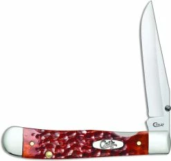 Case Knives Case Kickstart TrapperLock Knife 07004 Chestnut Bone CV Assisted Open 6154ACCV