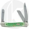 Case Knives Case Medium Stockman 07025 - Tradewinds Collection - Amazon Green Bone - 6318 SS - Discontinued - BNIB - LTD 500 -knifecenter shop CA 7025 FRONT