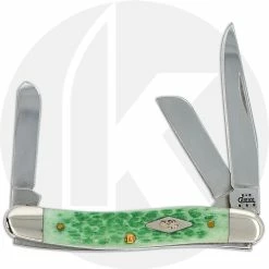 Case Knives Case Medium Stockman 07025 - Tradewinds Collection - Amazon Green Bone - 6318 SS - Discontinued - BNIB - LTD 500