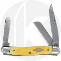 Case Knives Case Medium Stockman 07034 - Tradewinds Collection - Rainforest Yellow Bone - 6318 SS - Discontinued - BNIB - LTD 500