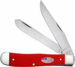 Case Knives Case Trapper Knife 73930 - American Workman CS - 4254CS