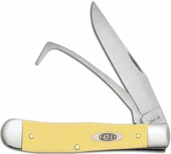 Case Knives Case Equestrian's Knife 80163 Smooth Yellow SS 3254HPSS