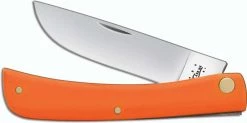 Case Knives Case Sod Buster Jr Knife, Smooth Orange Synthetic, CA-80502