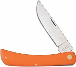 Case Knives Case Sod Buster Knife 80512 Smooth Orange Synthetic 4138SS