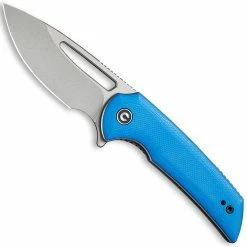 CIVIVI Knives CIVIVI Odium Knife C2010C - Stonewash D2 Drop Point - Blue G10 - Liner Lock Flipper Folder