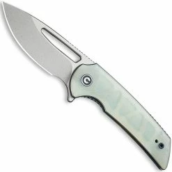 CIVIVI Knives CIVIVI Odium Knife C2010F - Stonewash D2 Drop Point - Natural G10 - Liner Lock Flipper Folder
