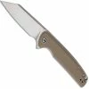 CIVIVI Knives CIVIVI Brigand Knife C909B - Satin D2 Reverse Tanto - Tan G10 - Liner Lock Flipper Folder